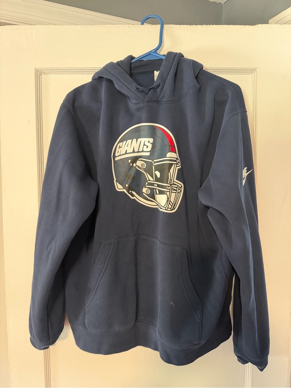 Nike Black Pullover Hoodie with Swoosh Tag